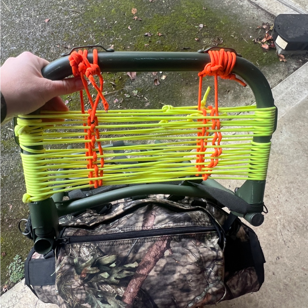 Hunting Pack Frame with Camo Hip Pouch